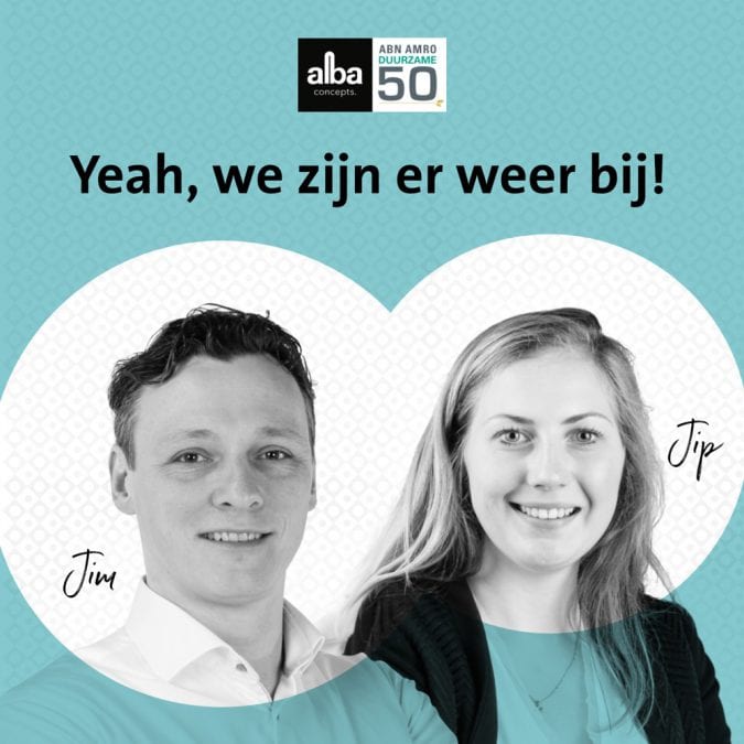 Twee van onze kanjers bemachtigen een plek in de duurzame top 50!
